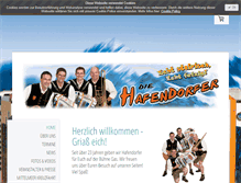 Tablet Screenshot of hafendorfer.at